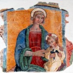 Altare maggiore, Madonna con Bambino di Paolo Bontulli (1520-1523)